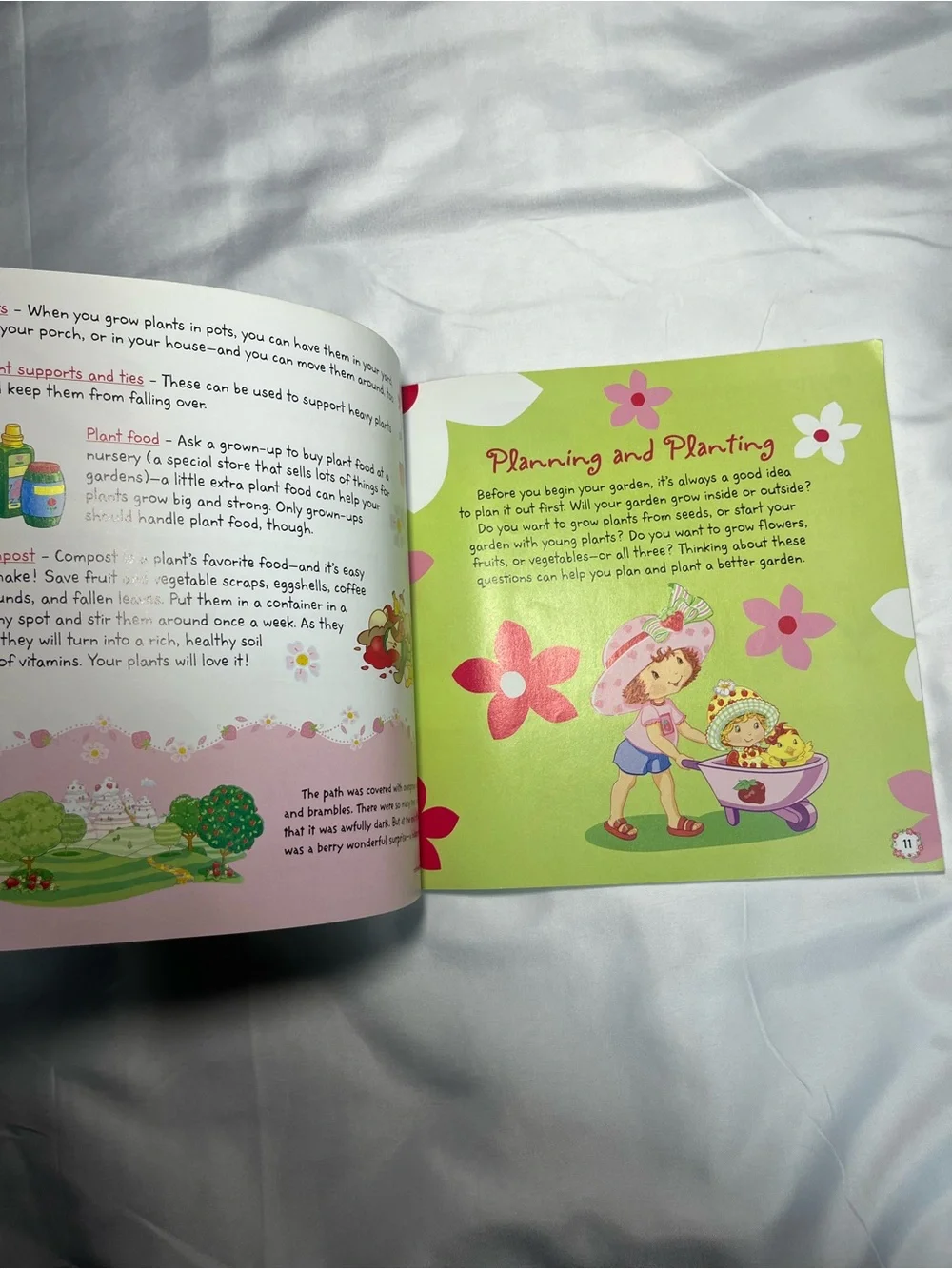Strawberry Shortcake’s Berry Best Gardening Book‎ Megan E Bryant PB 2004 VTG